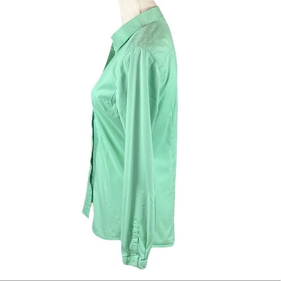 Eddie Bauer Mint Green Long Sleeve Collared Shirt, Size S - Picture 3 of 6